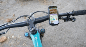 photo de zack sur le compteur gps vélo