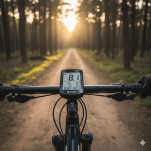 bryton rider 420 en mode vélo tout terrain