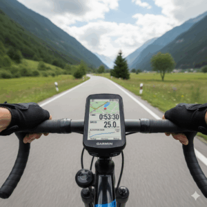 garmin edge 520 plus en mode route